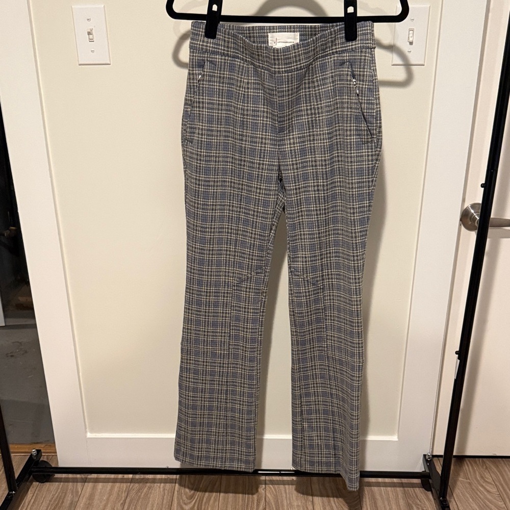Anthropologie Women’s Plaid Straight-Leg Pants